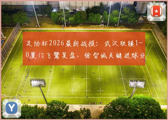 足协杯2026最新战报：武汉联镇1-0厦门飞鹭复盘，徐智诚关键进球分析及两队全场数据一览